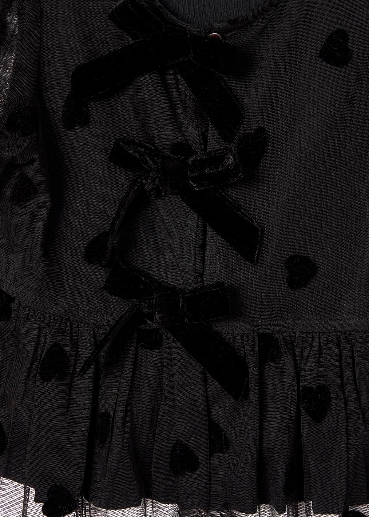 buy girl flock heart mesh top