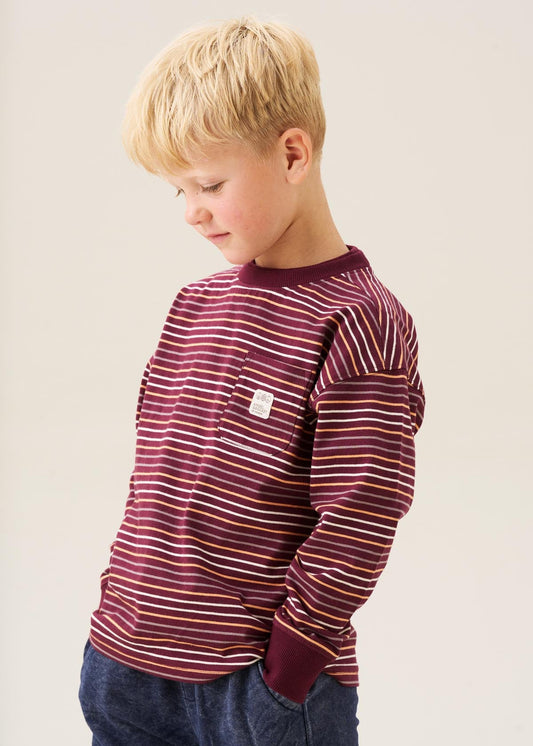 boys striped t-shirt