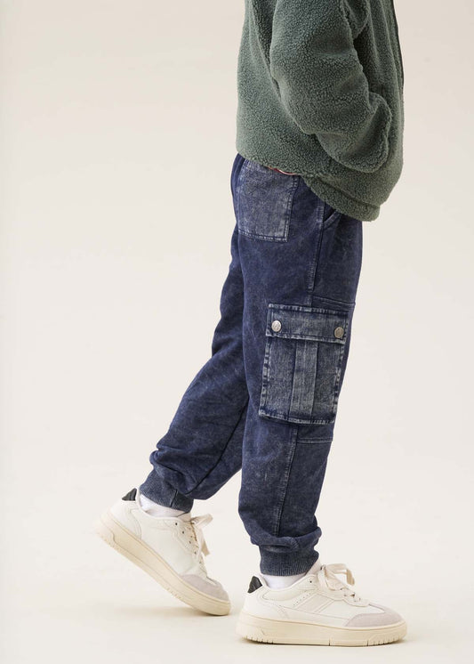 joggers for boys black