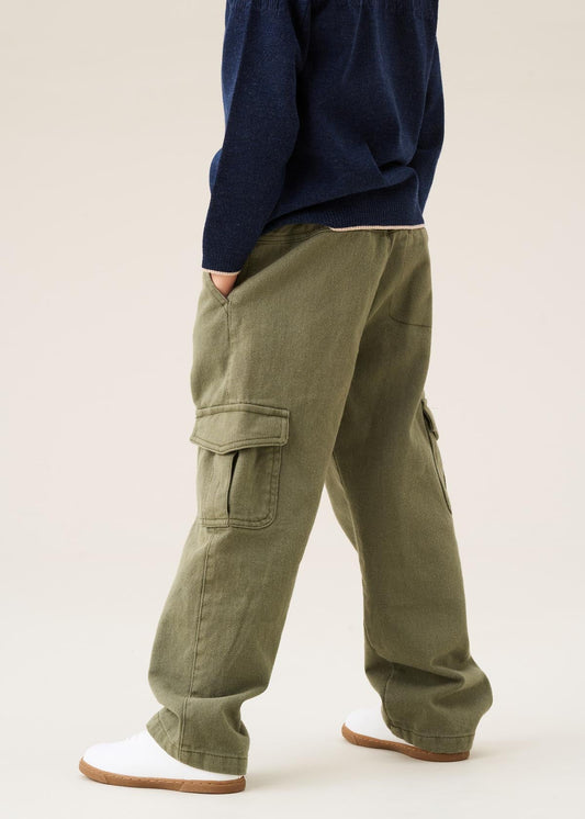 loose fit cargo pants for boys