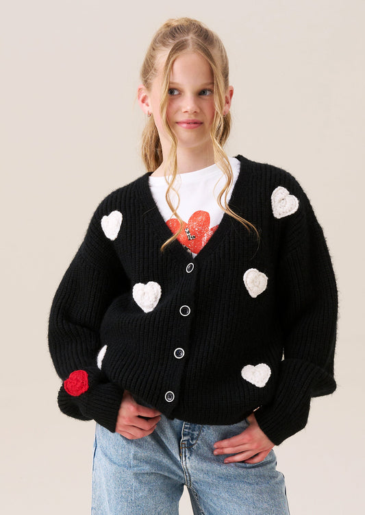 Girl Heart Cardigan