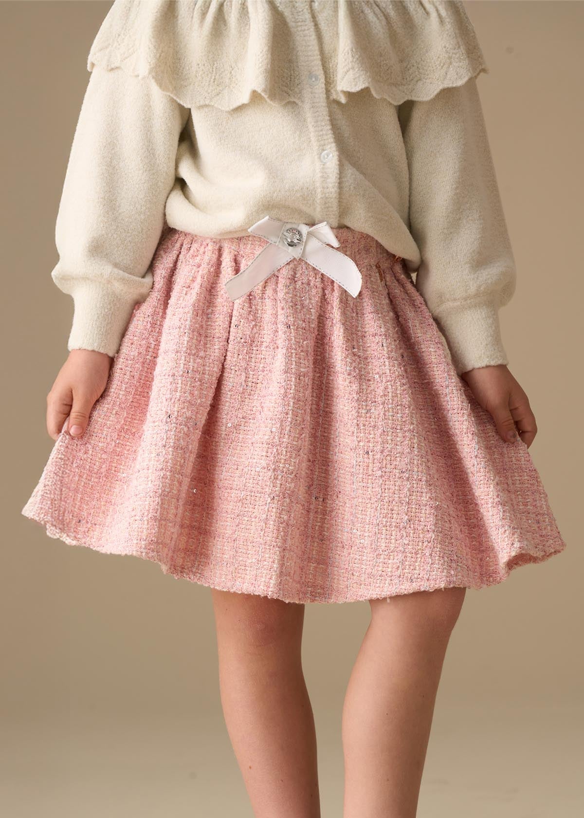 Girl Tweed Skirt