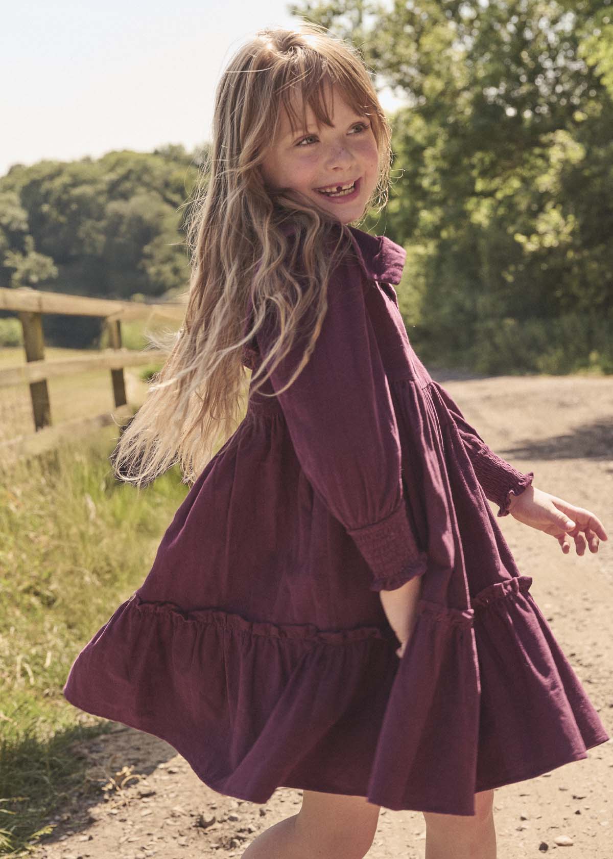 mini ava collar cord dress