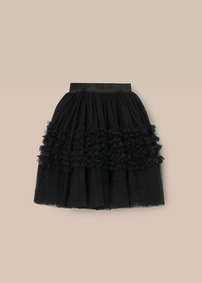 ayered ruffle skirt