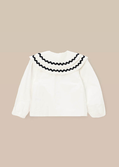 collar blouse design photos