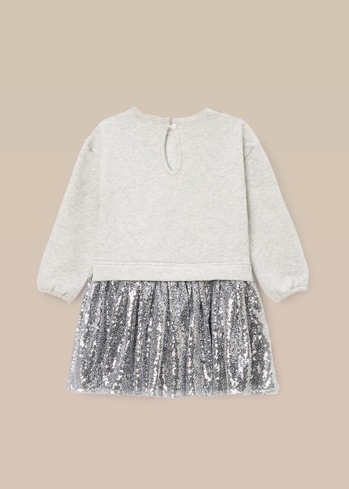 outfit sets girl sequin skirt sweat dress