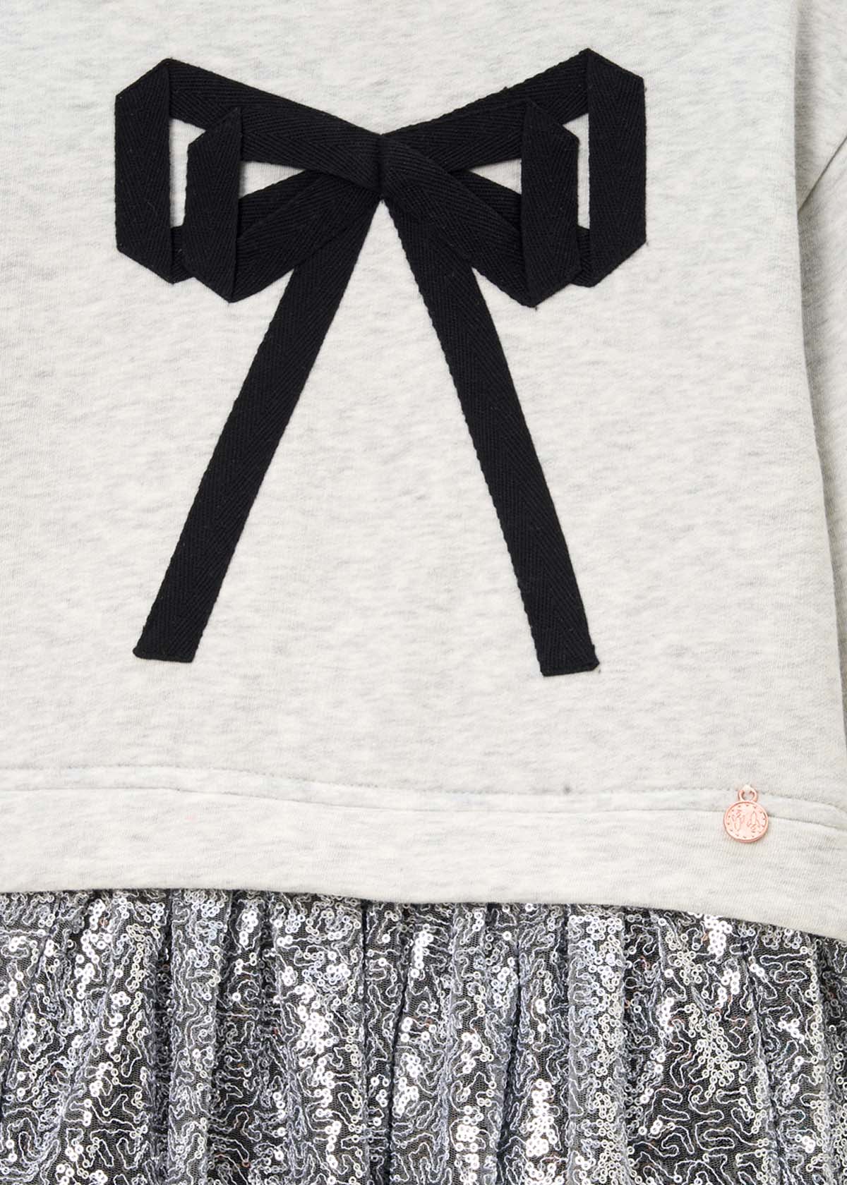 online girl sequin skirt sweat dress