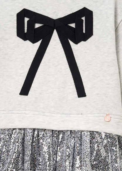 online girl sequin skirt sweat dress