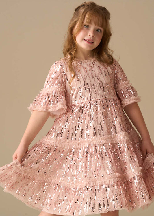 mini girl sequin dress