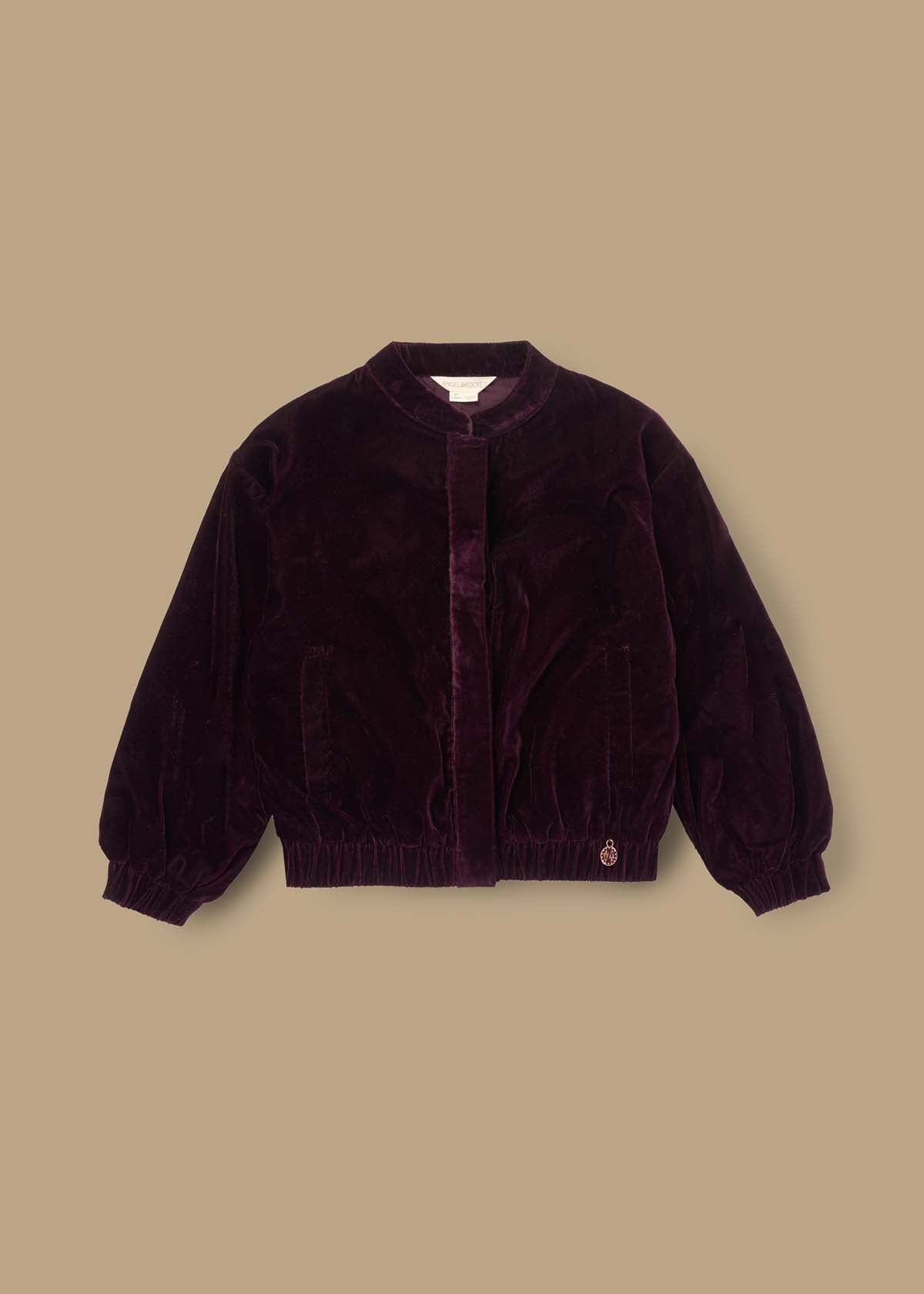 Girl Velvet Bomber Jacket