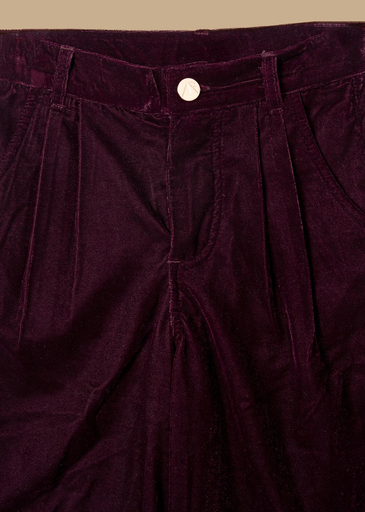 outfit chloe velvet wide leg trousers