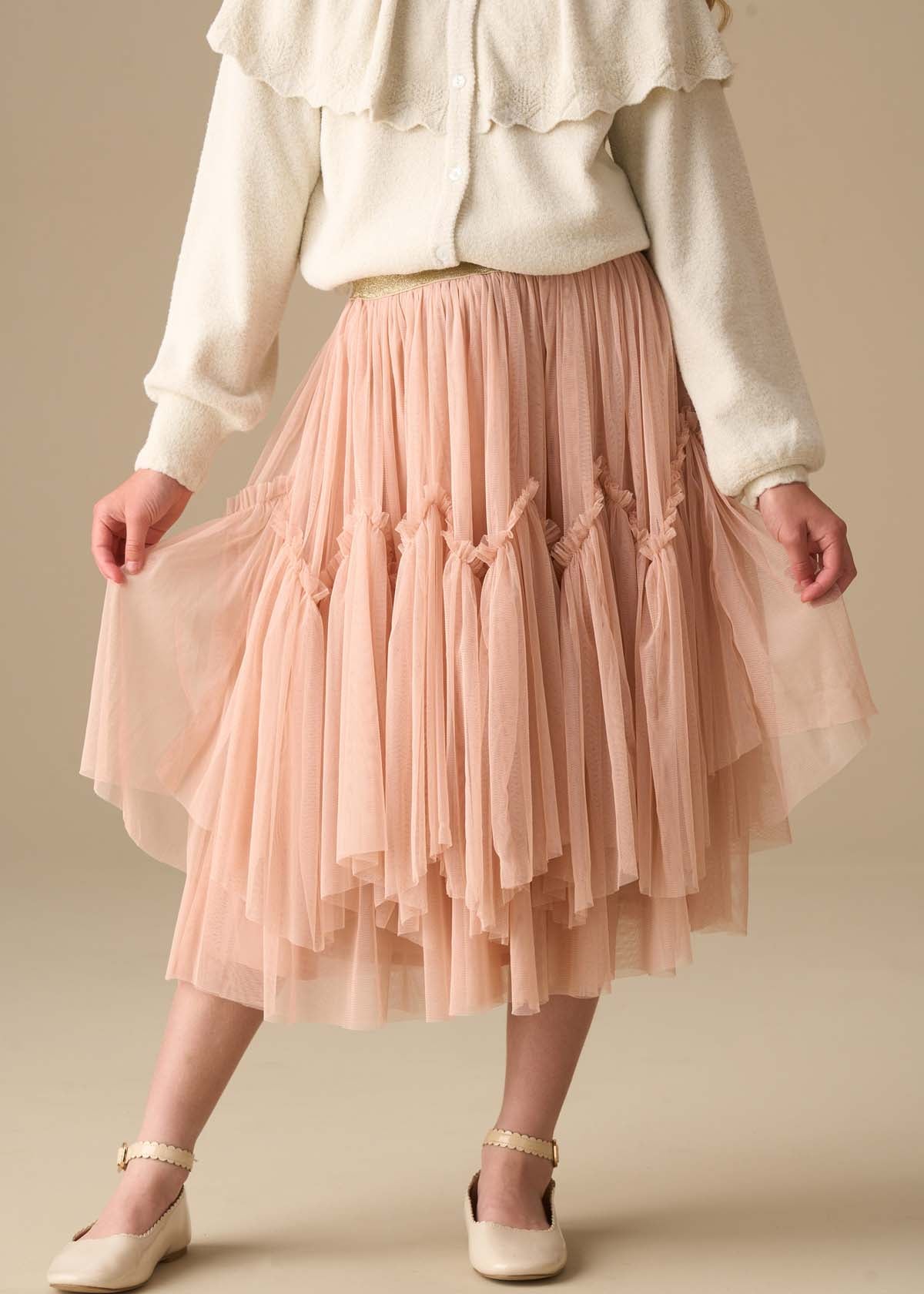 Girl Maxi Ballerina Tulle Skirt