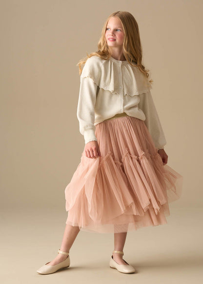 little girl maxi ballerina tulle skirt