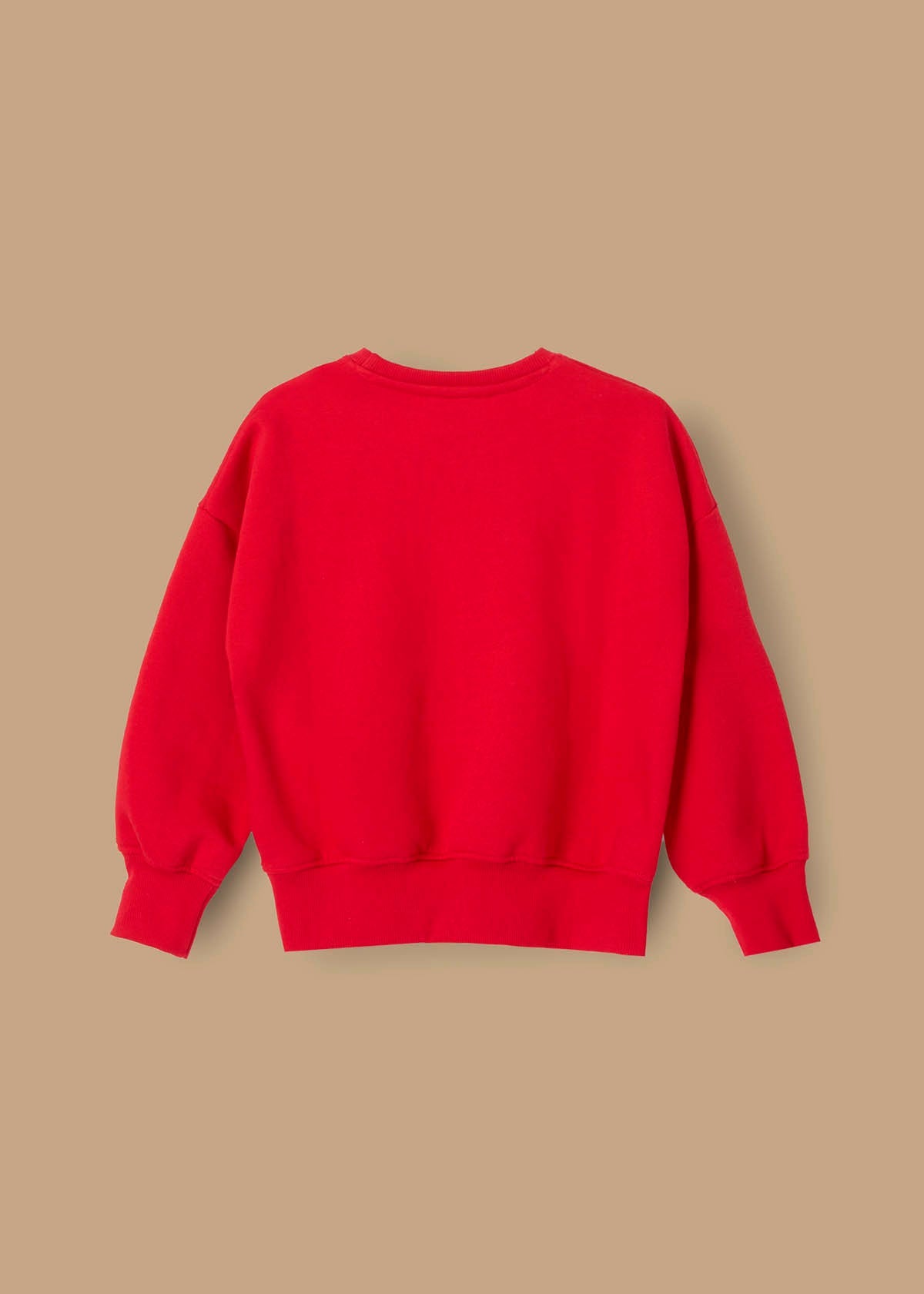 baby girl mesh bow sweat red