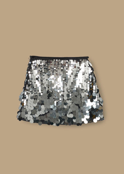 online girl disco a line skirt