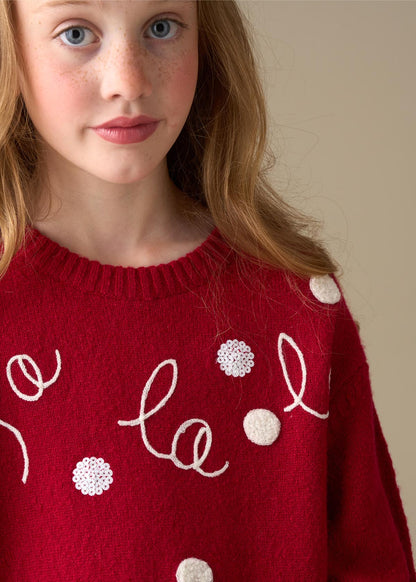 Holly Fa La La La Jumper