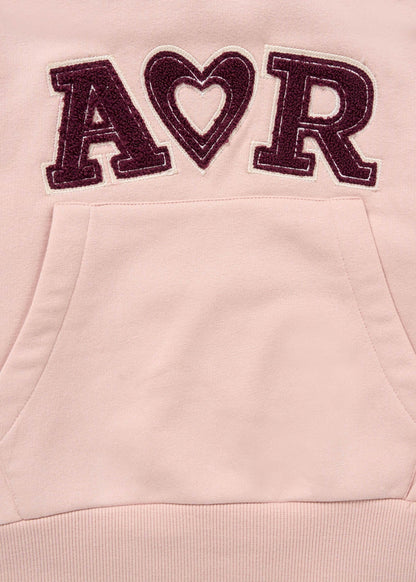 Lila Active Oversized Logo Hoodie - Pink