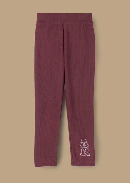 ankle girl ultimate active leggings burgundy