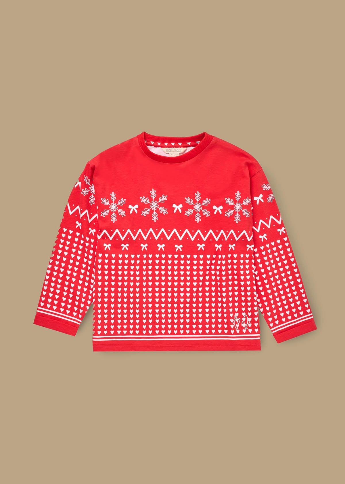 buy girl red fairisle pjs