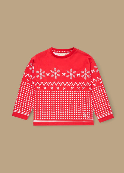 buy girl red fairisle pjs