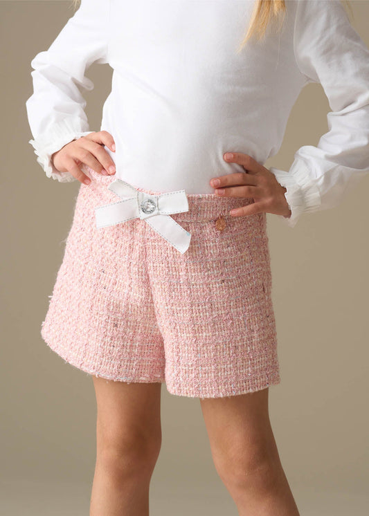 Girl Tweed Shorts