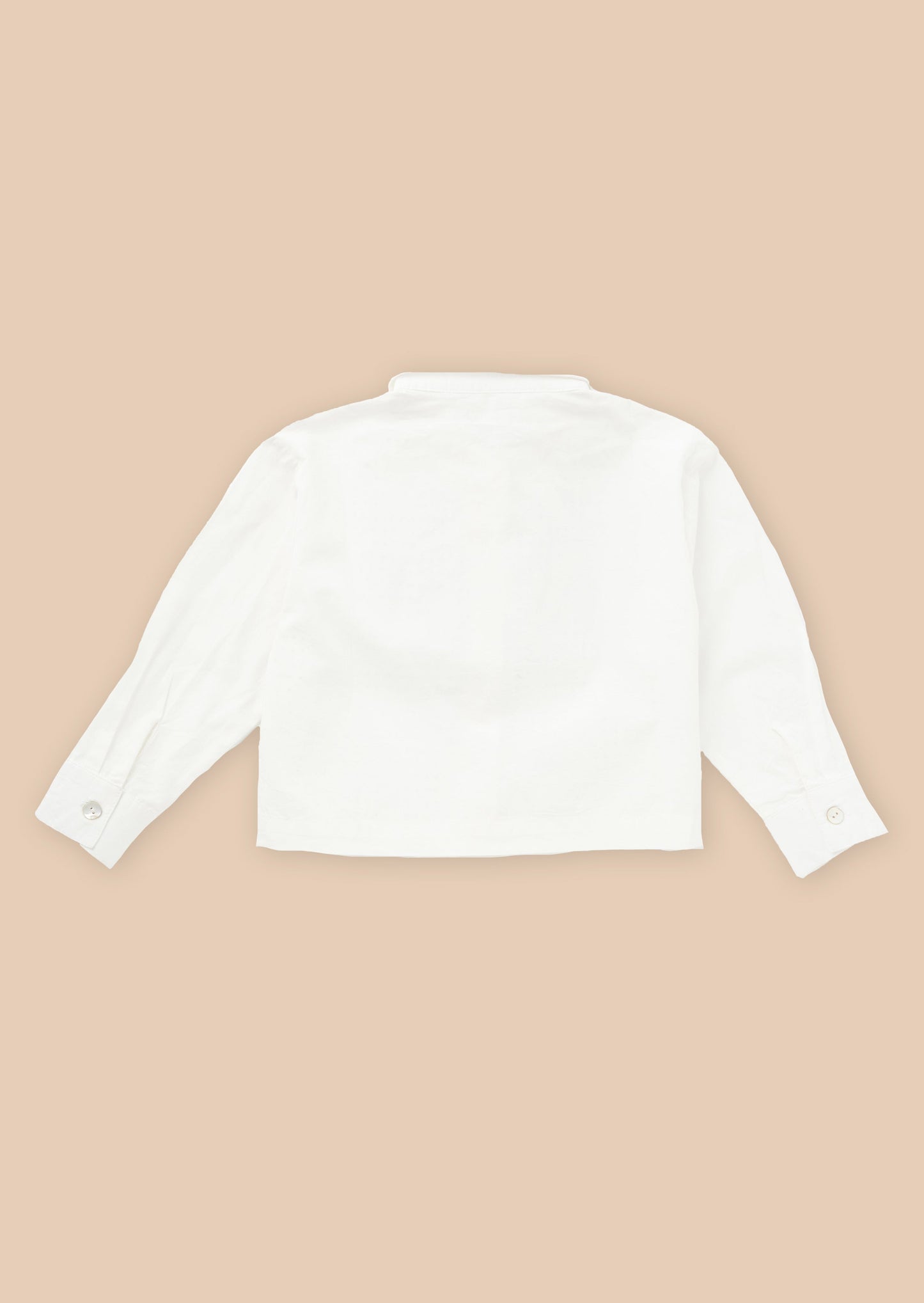 Jade White Diamante Shirt