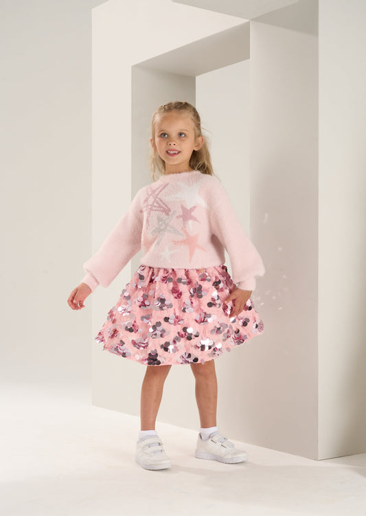 Lizzie Pastel Star Jumper
