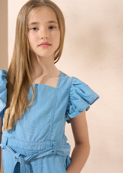 Paris Denim Jumpsuit