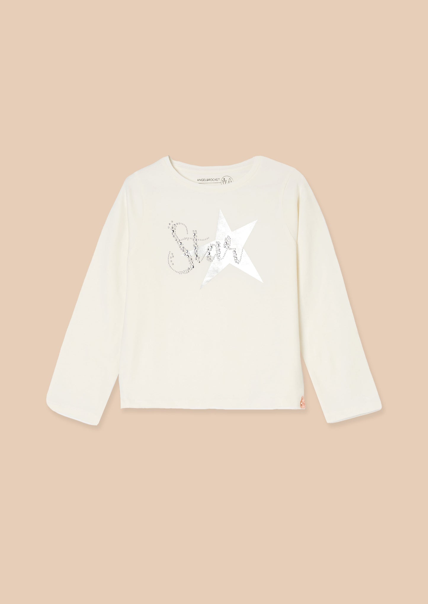 Erin Ivory Long Sleeve Star T