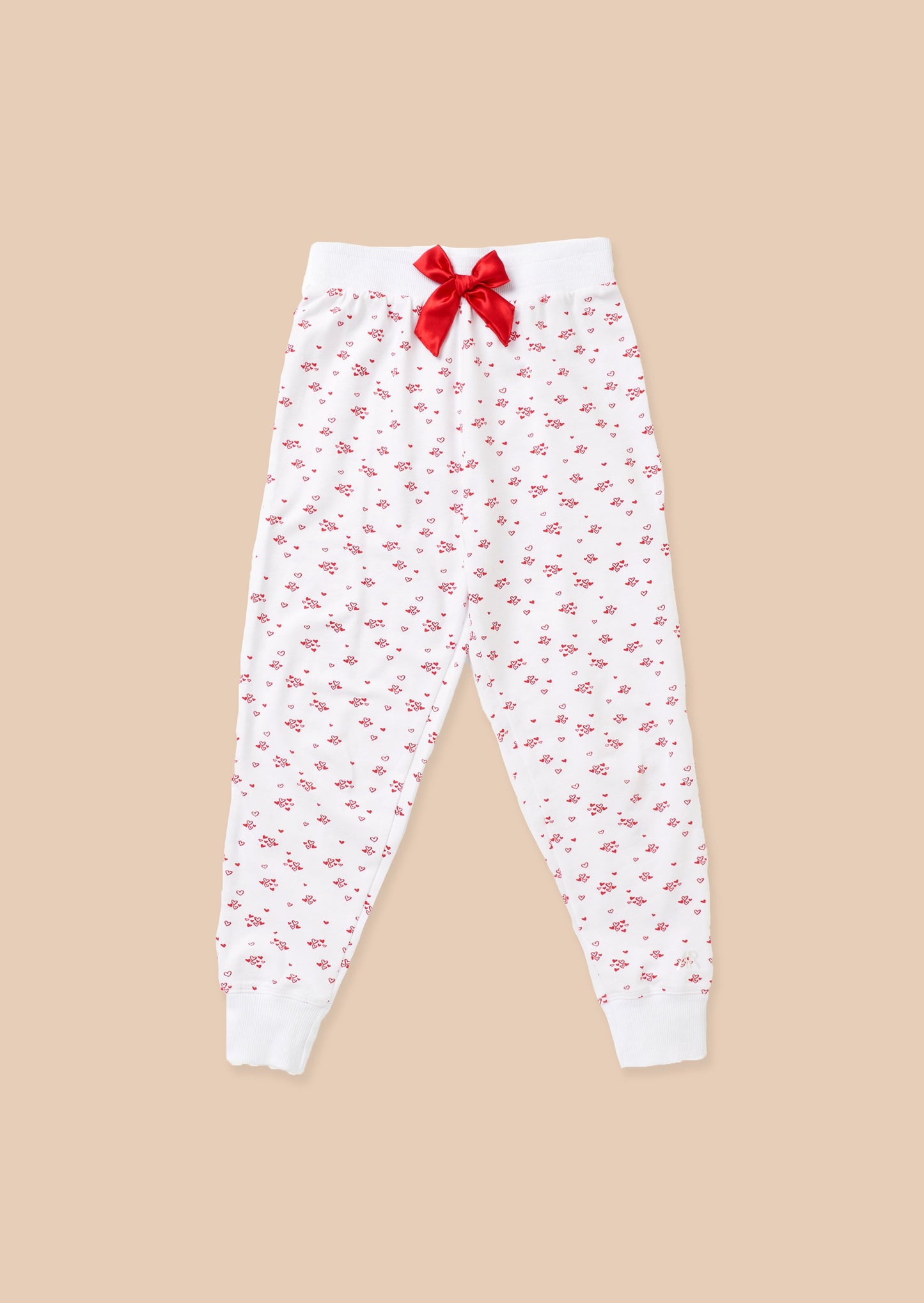 Alba Ecru Mini Heart PJs