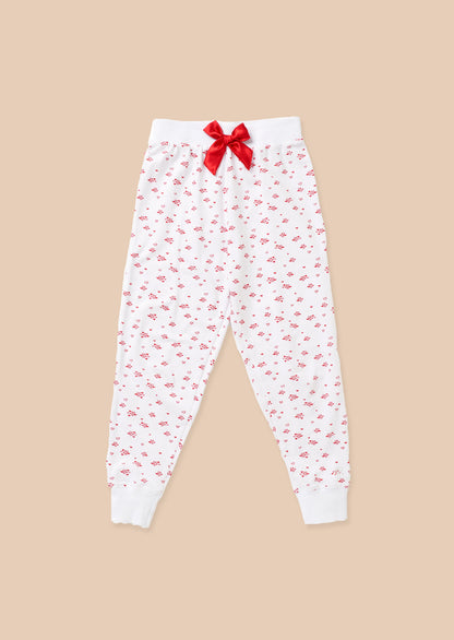 Alba Ecru Mini Heart PJs
