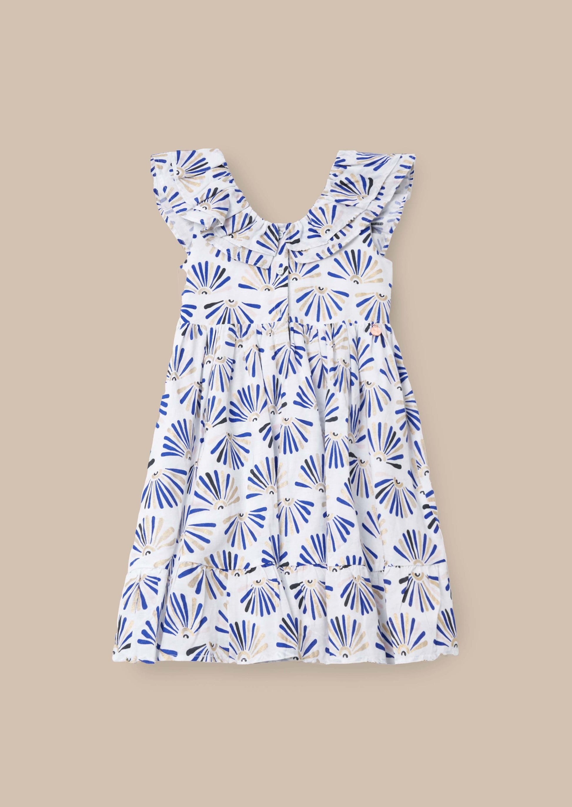 Sky Blue Colour Dress Girl