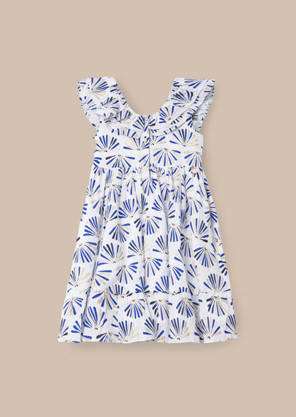 Sky Blue Colour Dress Girl