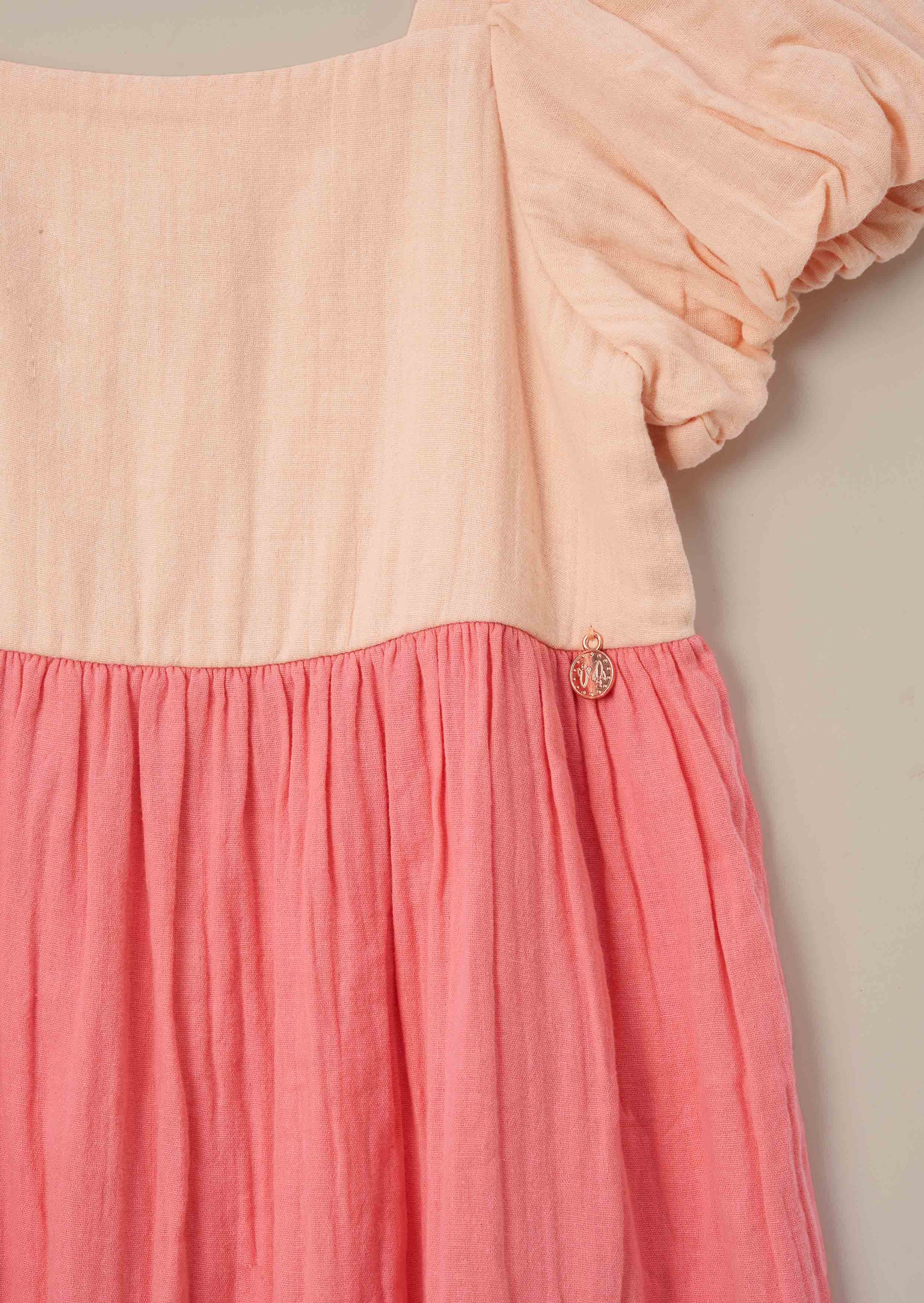 Online Multi Tiered Colourblock Dress