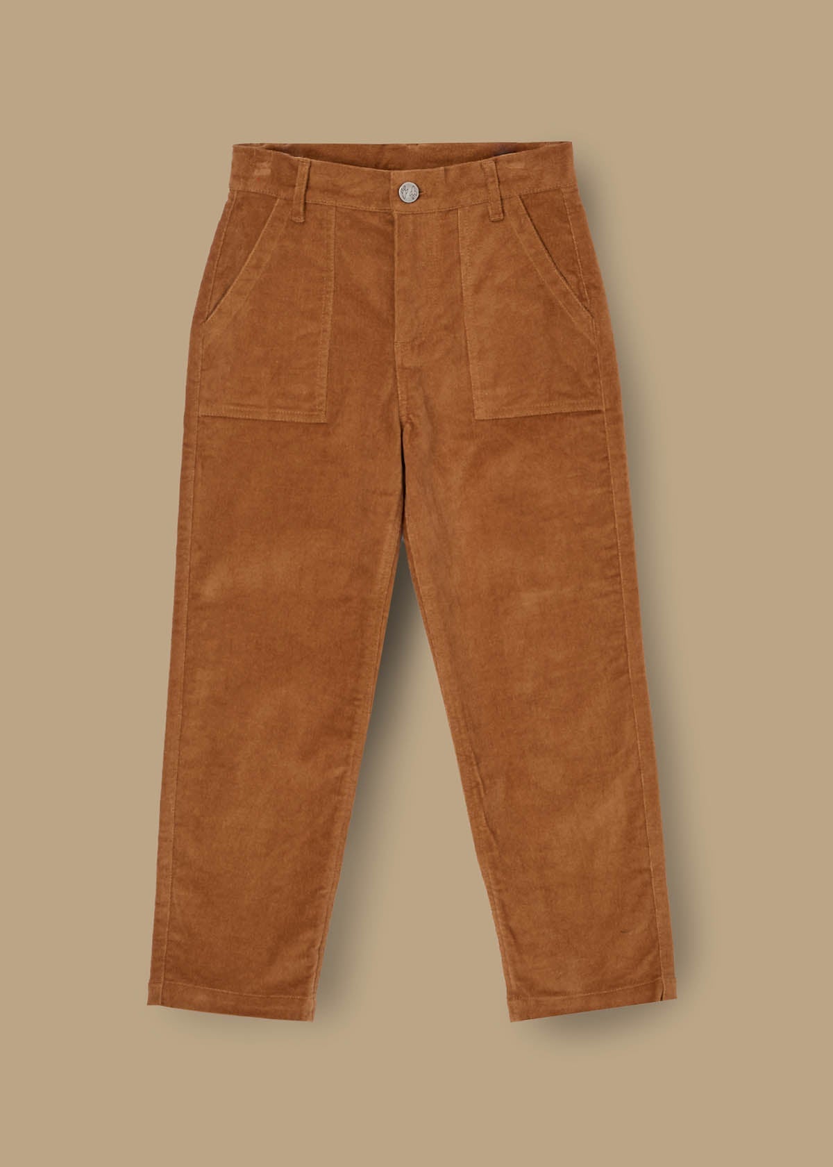 regular boy moleskin 5 pocket trouser