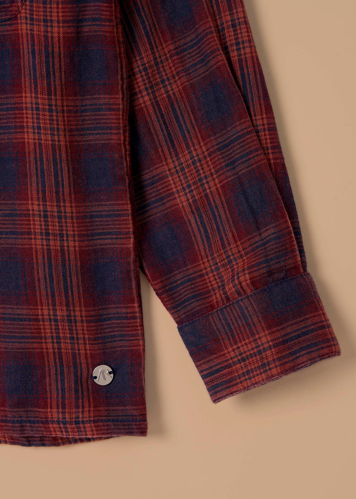 collared boy double faced shirt