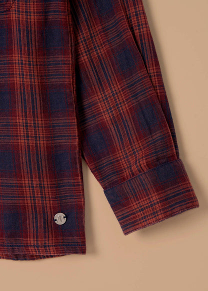 outfit boy double faced shirt