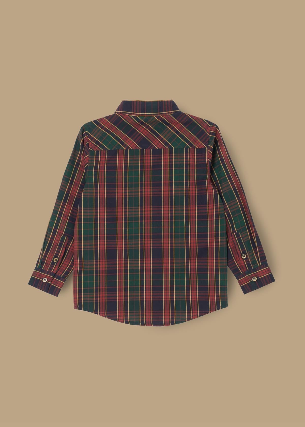 checked boy plaid shirt