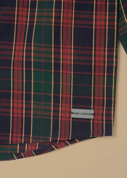 online boy plaid shirt