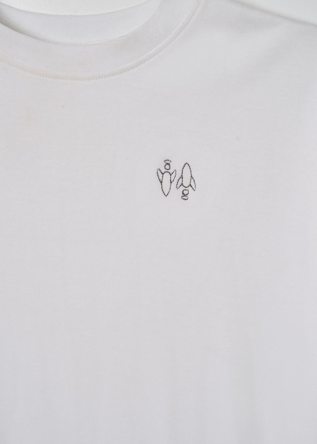 round neck boys white t shirt