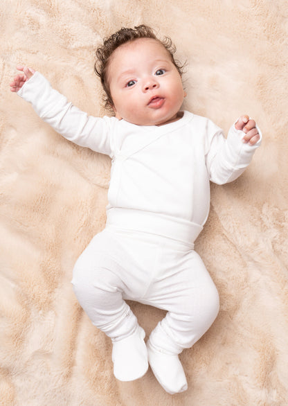 Eli Ecru Organic Cotton Baby Gift Set