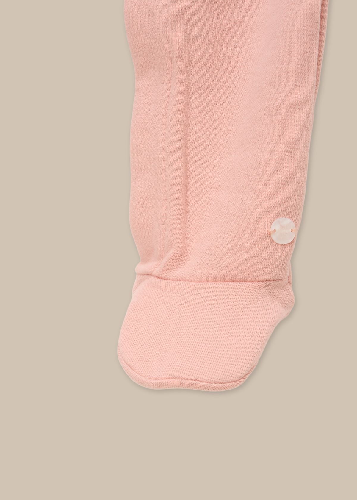 buy online Baby girl Rosa Broderie Trim Sweat Onesie