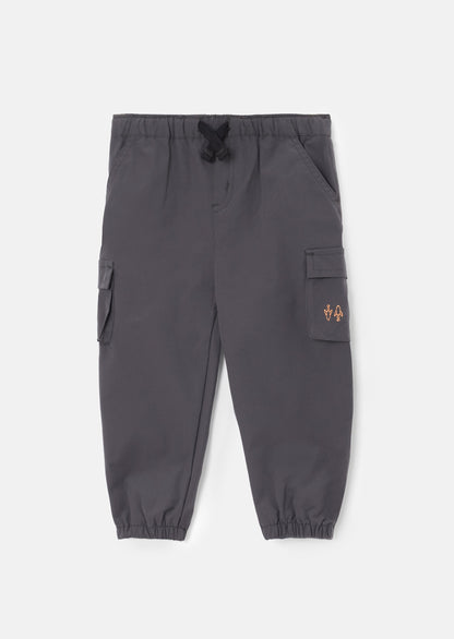 Baby Sporty Stretch Grey Jogger