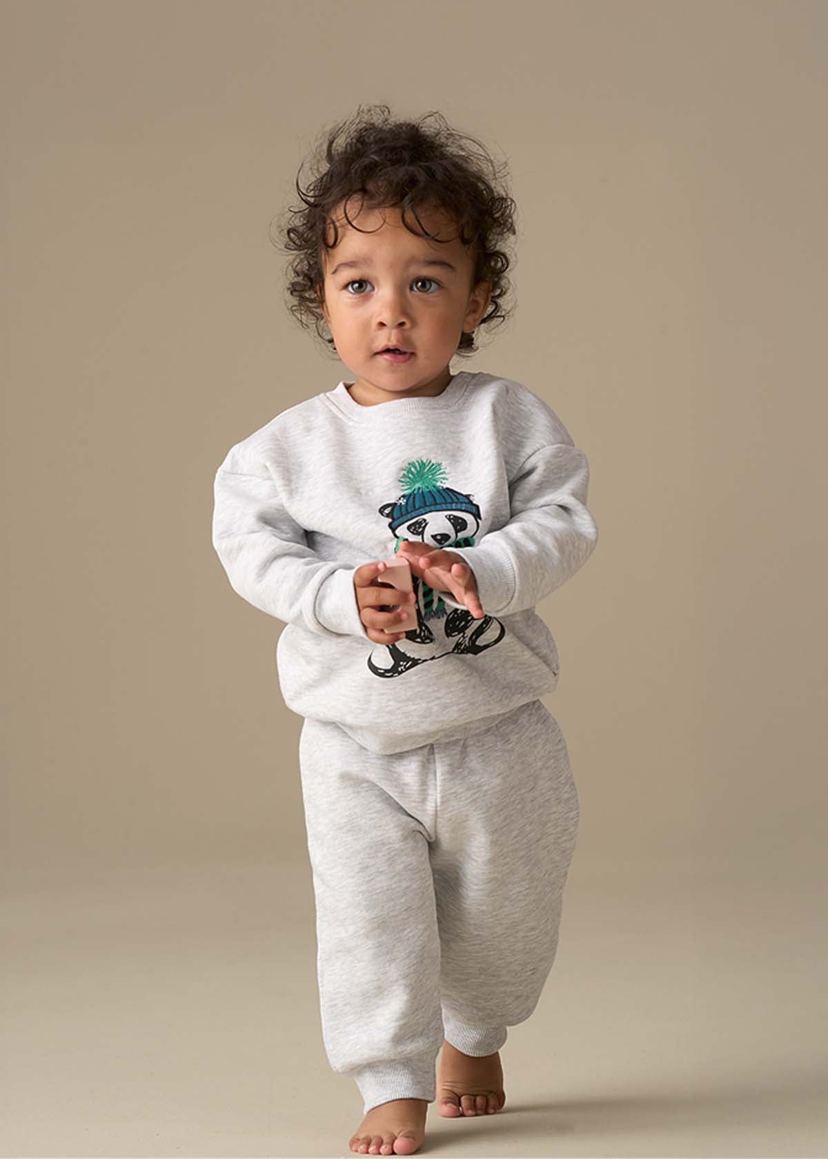 baby boy Winter Panda Sweat And Jogger