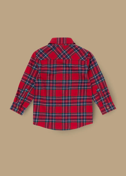 buy boy brushed shirt with bow tie